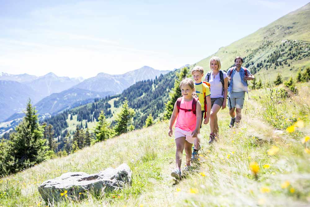 Wandern mit Kindern - Fiss, Tirol