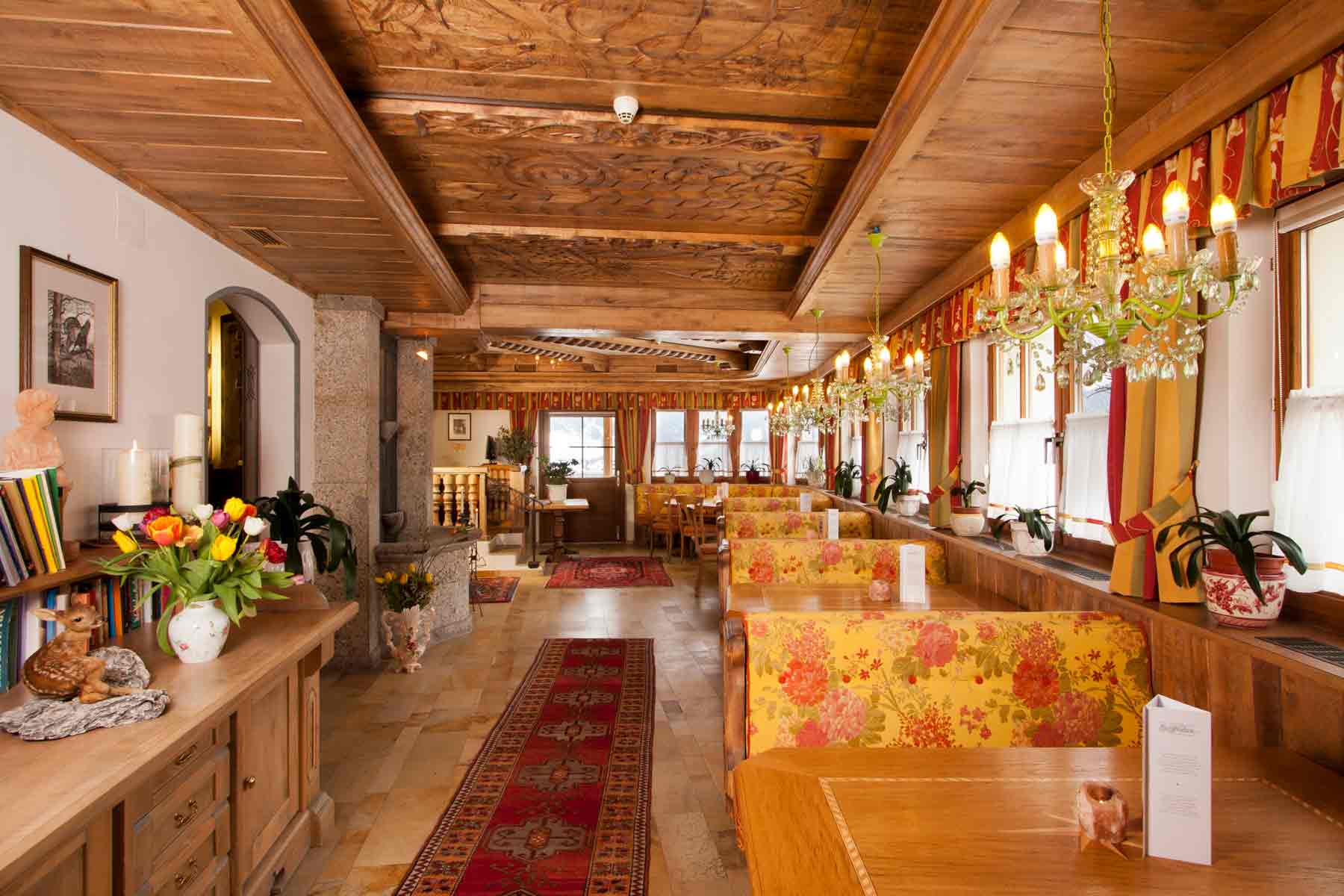 Lounge - Hotel Bergfrieden, Fiss